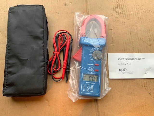 Nieaf ni39mr digitale ac/dc multimeter stroomtang - afbeelding 2 van  6