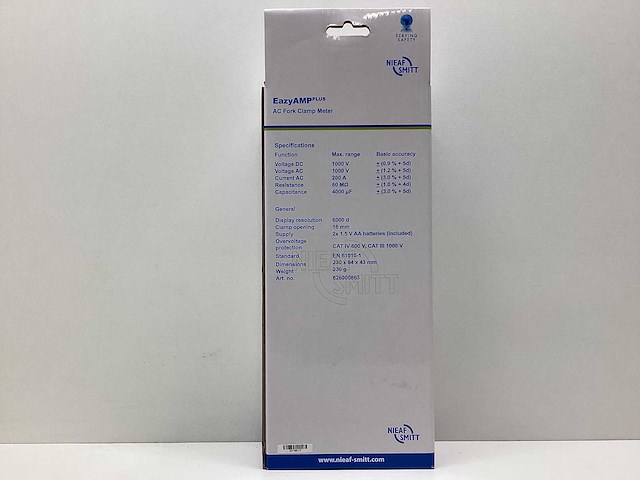 Nieaf smitt - ac fork clamp meter - afbeelding 3 van  4
