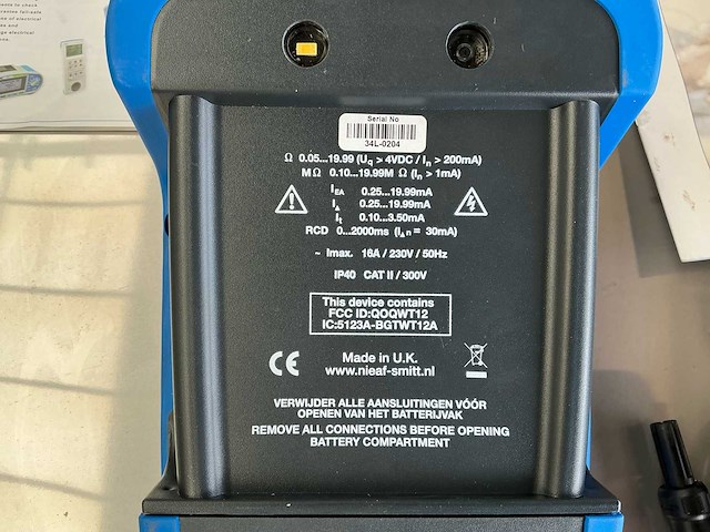 Nieaf smitt safetypat nen3140 apparatentester - afbeelding 7 van  12