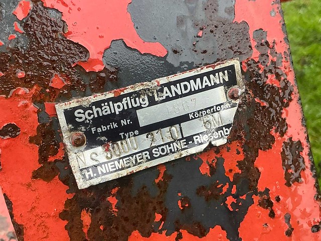 Niemeyer ns3000-210 ploeg - afbeelding 7 van  15