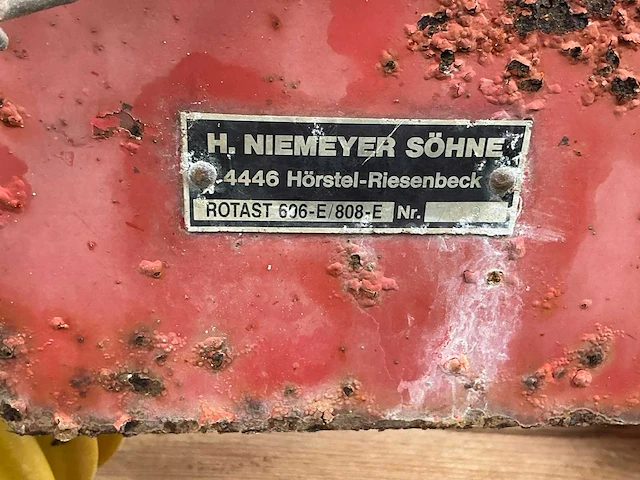 Niemeyer sohne rotast kunstmeststrooier - afbeelding 8 van  8