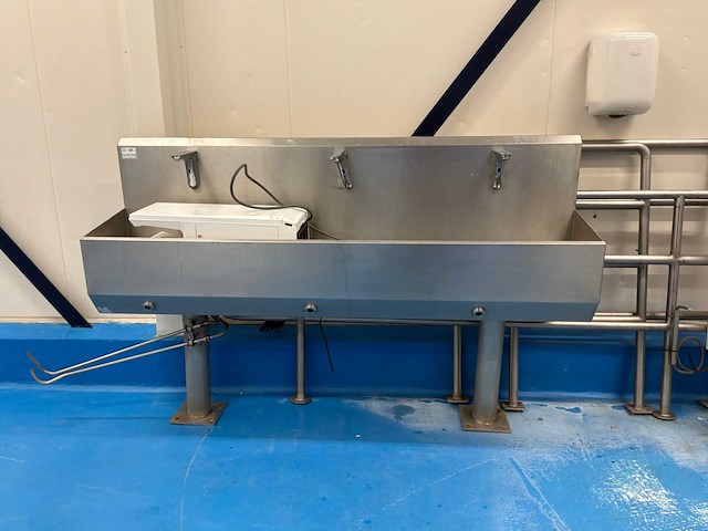 Nieros professionele rvs hygiëne-/toegangsinrichting - afbeelding 10 van  12