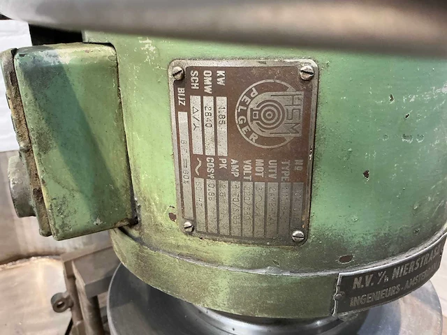 Nierstrasz - hsm 250mm - vlakslijpmachine - afbeelding 10 van  10