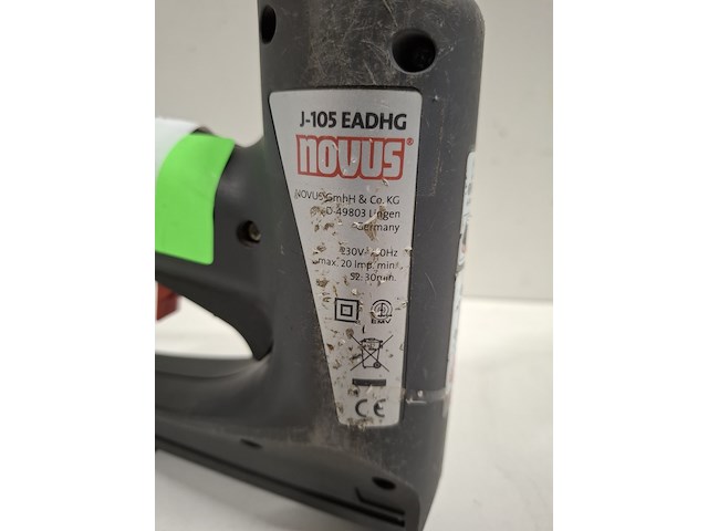Nietapparaat - 14mm - 230v novus, j-105, bouwjaar 2009 - afbeelding 3 van  5