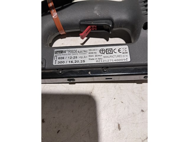 Nietapparaat - 25mm - 230v esselte rapid, r606, bouwjaar 2014 - afbeelding 3 van  3
