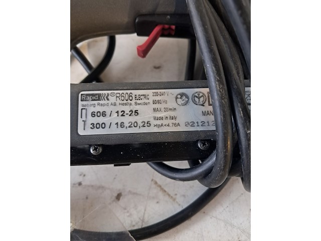 Nietapparaat - 25mm - 230v esselte rapid, r606, bouwjaar 2015 - afbeelding 3 van  3