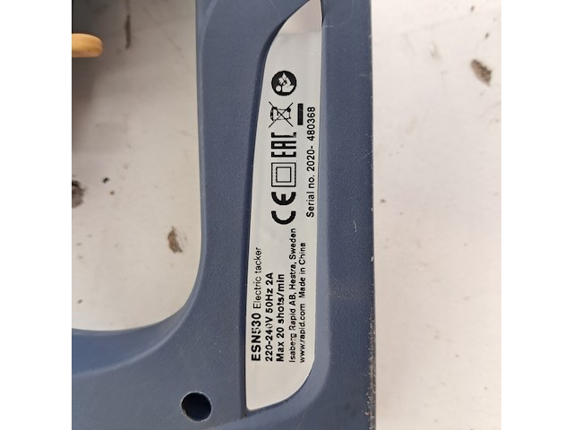 Nietapparaat 14mm 230v ~ esselte rapid, esn530, bouwjaar 2021 - afbeelding 8 van  9