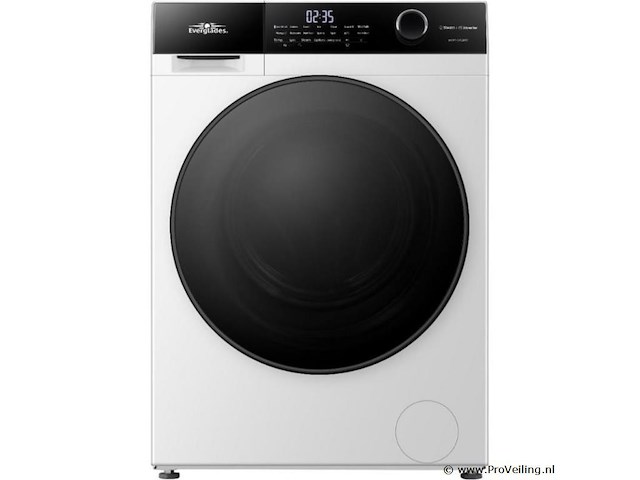 Nieuw - everglades evwm71411aw – 7kg wasmachine met stoomfunctie – 5-jaar garantie - afbeelding 1 van  2