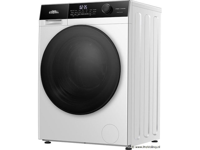Nieuw - everglades evwm71411aw – 7kg wasmachine met stoomfunctie – 5-jaar garantie - afbeelding 2 van  2