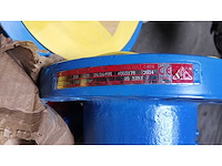 [nieuw] industriële flens-kogelkraan 4" class 300 – wcb / hoge druk – ongebruikt!
