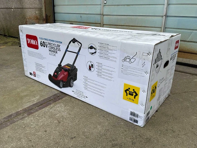 Nieuw toro 21843 accumaaier 60v grasmaaier - afbeelding 1 van  7
