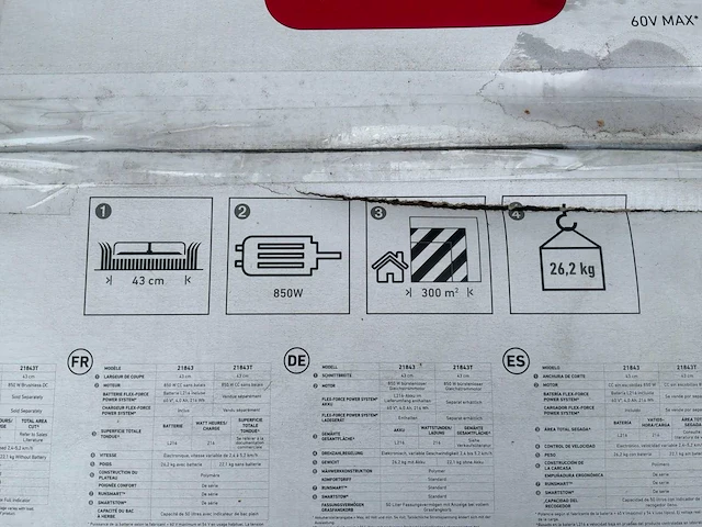 Nieuw toro 21843 accumaaier 60v grasmaaier - afbeelding 8 van  9