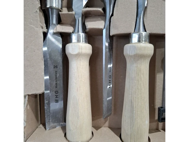 Nieuwe 6-delige beitelset, mhg - afbeelding 2 van  3