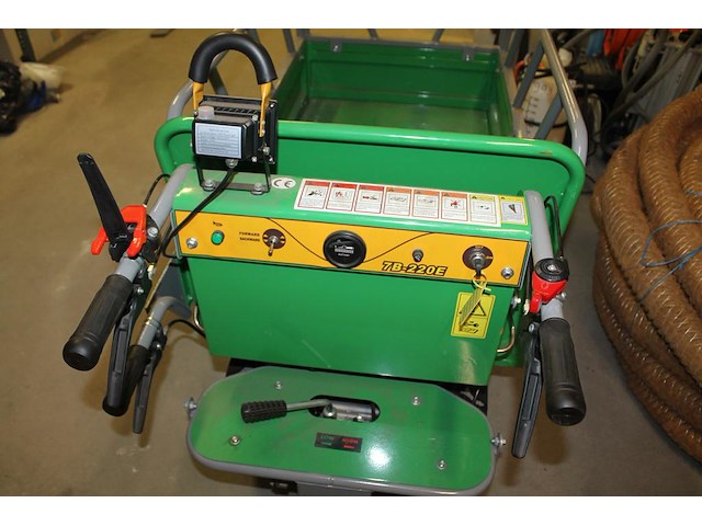 Nieuwe elektrische dumper nn 7b/220e met rupsbanden en verlichting 120 x 75 x 50 cm. - afbeelding 3 van  5