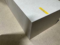 Nieuwe keramische wastafel 1200 x 500 mm met geïntegreerde wasbak - afbeelding 10 van  13
