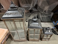 Nieuwe lantaarns set van 3 - afbeelding 2 van  5