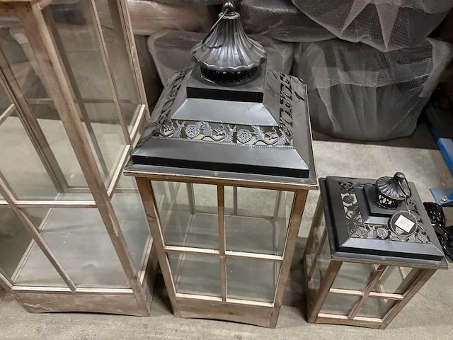 Nieuwe lantaarns set van 3 - afbeelding 3 van  5