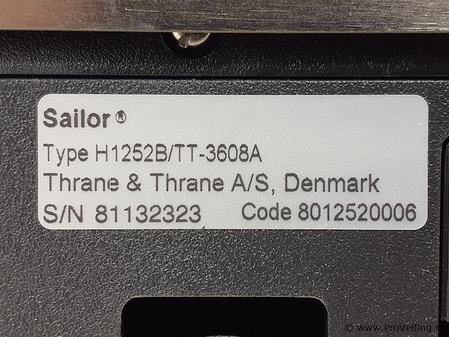 Nieuwe maritieme thermoprinter h1252b/tt-3608a - afbeelding 6 van  8