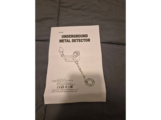 Nieuwe md 940 complete metaaldetector set + vele accessoires - afbeelding 5 van  13