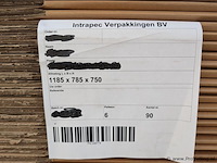 Nieuwe palletdozen - aantal 90 stuks - afbeelding 2 van  3