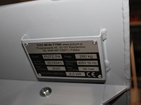 Nieuwe stukadoorsmachine putz p4 met pompmotor 5.5 kw, mengmotor 2.2 kw, capaciteit ca 25/45 l-min en trech... - afbeelding 8 van  9