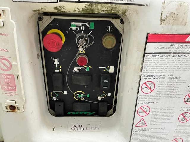 Nifty lift - 2009 - hr17 nde - hoogwerker - afbeelding 5 van  21
