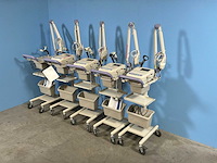 Nihon koden - cardiofaxm ecg op trolley - 2011 (5x) - afbeelding 1 van  15