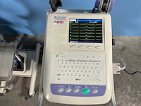 Nihon koden - cardiofaxm ecg op trolley - 2011 (5x) - afbeelding 8 van  15