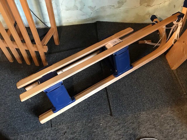 Nijdam houten slee (2x) - afbeelding 3 van  3