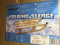 Nijdam houten slee en schaatshulp - afbeelding 2 van  3