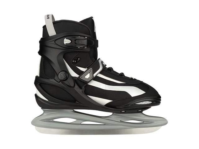 Nijdam ijshockeyschaats power play semi softboot maat 41 zwart - afbeelding 1 van  1