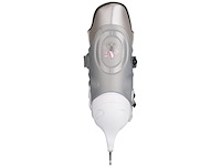 Nijdam kunstschaats grace glider hardboot wit/zilver 39 - afbeelding 2 van  4