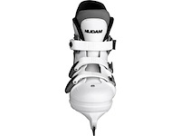 Nijdam kunstschaats grace glider hardboot wit/zilver 39 - afbeelding 3 van  4