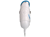 Nijdam kunstschaats hardboot wit/zilver/kobalt 41 - afbeelding 3 van  6