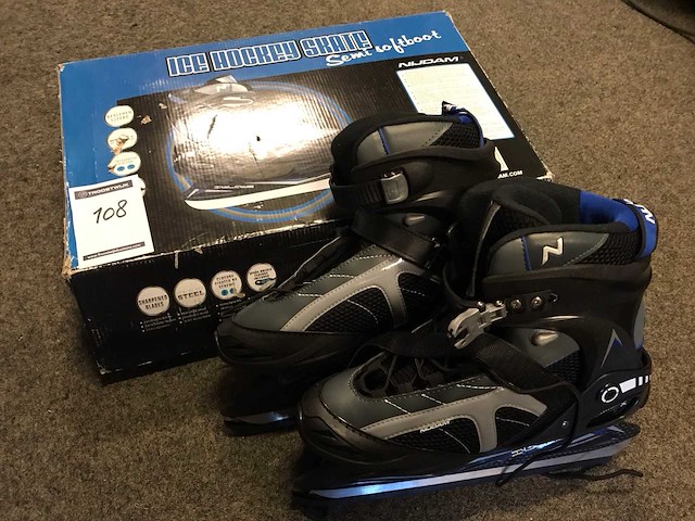 Nijdam mt 46 ijshockey schaatsen - afbeelding 1 van  2