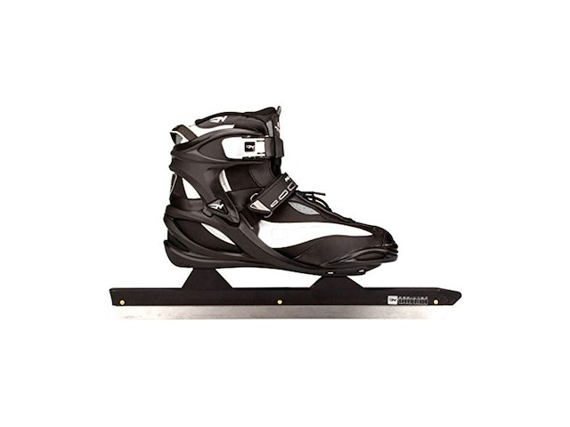 Nijdam norenschaats semi softboot pro line schaatsen unisex zwart maat 39 - afbeelding 1 van  3