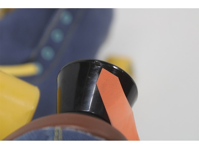 Nijdam retro rolschaatsen denim rebel denim blauw/geel 40 - afbeelding 3 van  3