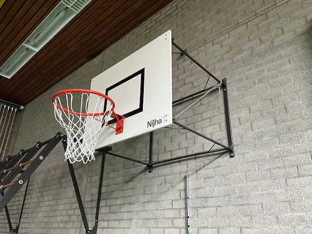 Nijha - opklapbare basketbalinstallatie (2x) - afbeelding 1 van  9