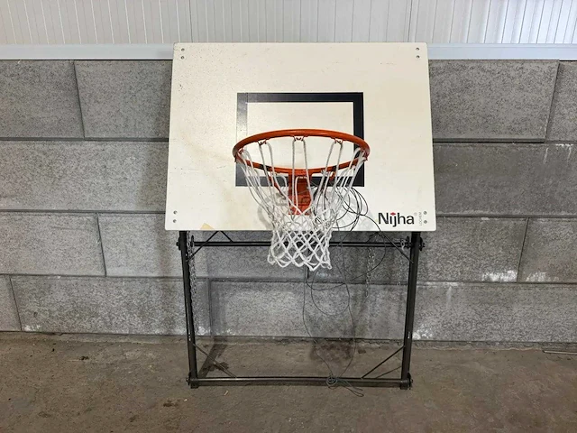 Nijha - opklapbare basketbalinstallatie (2x) - afbeelding 1 van  5