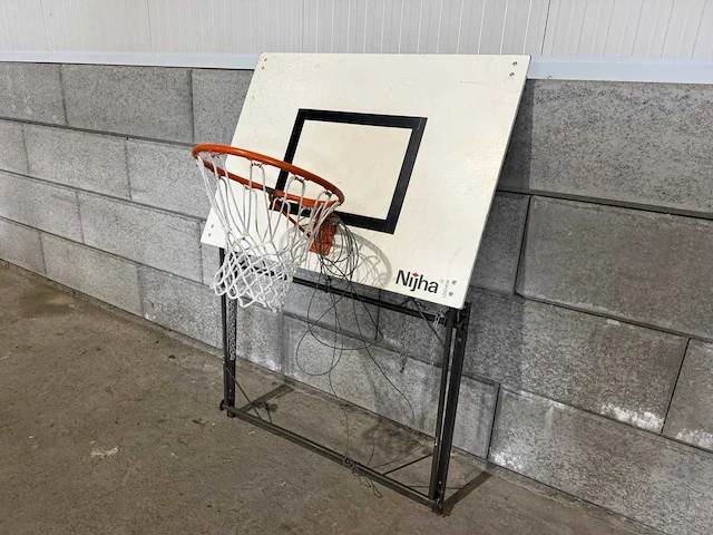 Nijha - opklapbare basketbalinstallatie (2x) - afbeelding 4 van  5