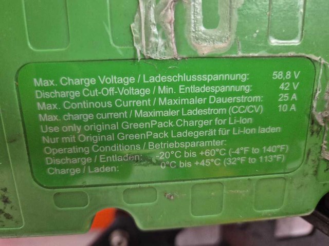 Nijland e-bakfiets - nijland centurion xl cargobike tgn - cargo 2.1 d51 1400wh - electric bicycle - afbeelding 9 van  10