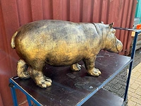Nijlpaard beeld collectible - afbeelding 3 van  4