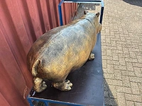 Nijlpaard beeld collectible - afbeelding 4 van  4