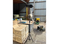 Nika flm-21b vloerlamp flamelight op statief. (12x) - afbeelding 2 van  4