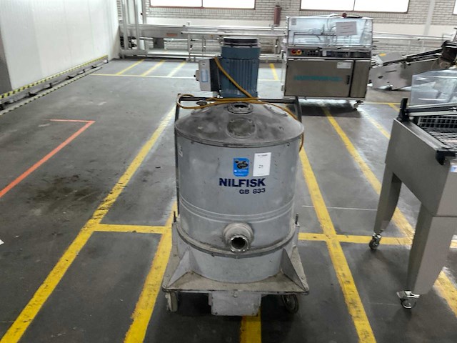 Nikfisk gb 833 industriële stofzuiger - afbeelding 2 van  4