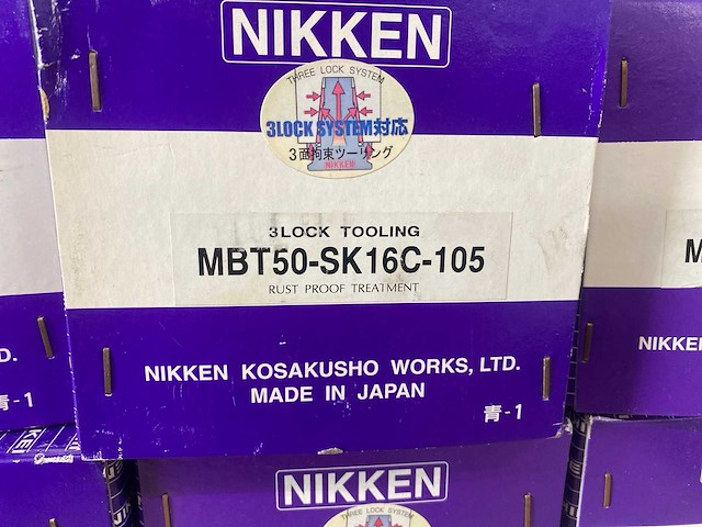 Nikken mbt50-sk16c-105 tool holders (8x) - afbeelding 2 van  7