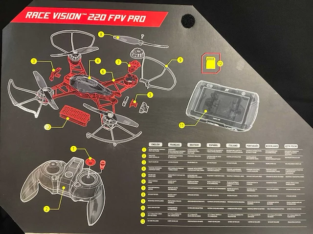 Nikko race vision 220 fpv pro drone - afbeelding 4 van  6