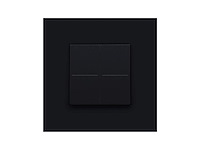 Niko dimschakelaar voor philips hue pure black steel - afbeelding 1 van  3