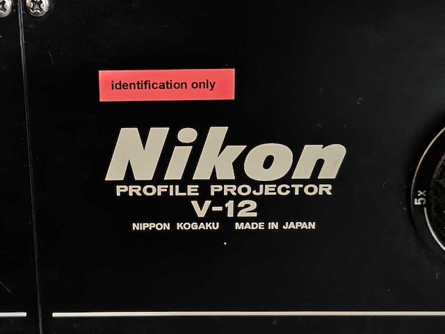 Nikon - 1987 - v-12 - profielprojector - afbeelding 5 van  20