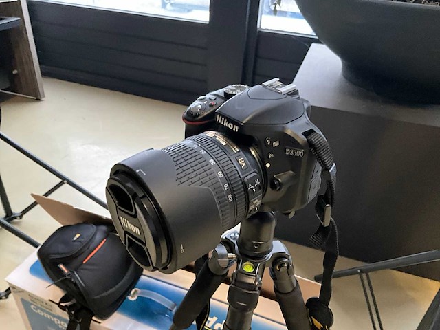 Nikon - d3300 - fotocamera met fotostudio - afbeelding 10 van  16